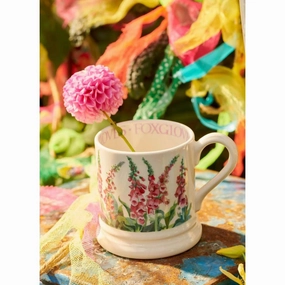 Emma Bridgewater Foxgloves 1/2 Pint Mug Kitchen,modern kitchen essentials