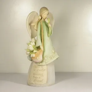Enesco Foundations Friend Figurine Decorative Mirror,Home Decor Mirror