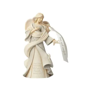Enesco Foundations Loss & Comfort Angel Decorative Mirror,Home Decor Mirror
