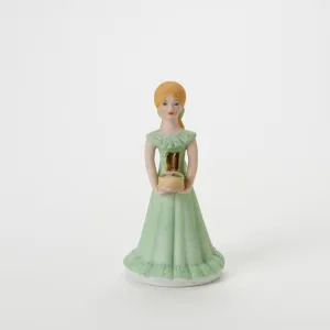 Enesco Growing Up Girls Collection Blonde Age Eleven 11 Figurine Decorative Mirror,Home Decor Mirror