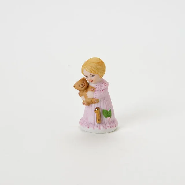 Enesco Growing Up Girls Collection Blonde Age One 1 Figurine Decorative Mirror,Home Decor Mirror