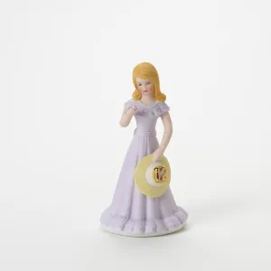 Enesco Growing Up Girls Collection Blonde Age Twelve 12 Figurine Decorative Mirror,Home Decor Mirror