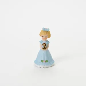Enesco Growing Up Girls Collection Blonde Age Two 2 Figurine Decorative Mirror,Home Decor Mirror