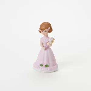 Enesco Growing Up Girls Collection Brunette Age Five 5 Figurine Decorative Mirror,Home Decor Mirror