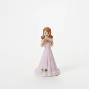 Enesco Growing Up Girls Collection Brunette Age Nine 9 Figurine Decorative Mirror,Home Decor Mirror