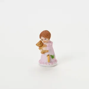 Enesco Growing Up Girls Collection Brunette Age One 1 Figurine Decorative Mirror,Home Decor Mirror