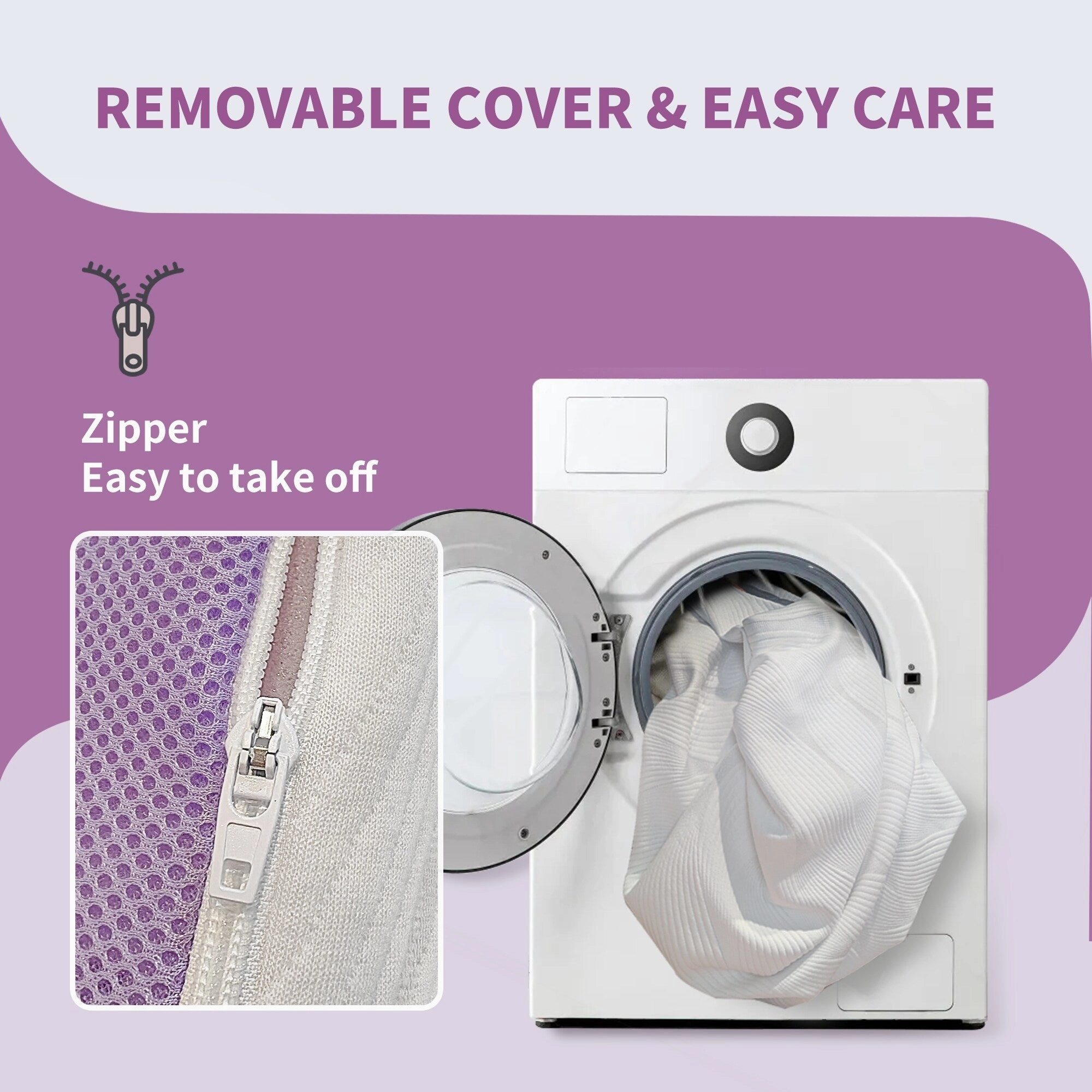 ESHINE 3 inch Memory Foam Mattress Topper Twin Size with Soothing Lavender Ingredient