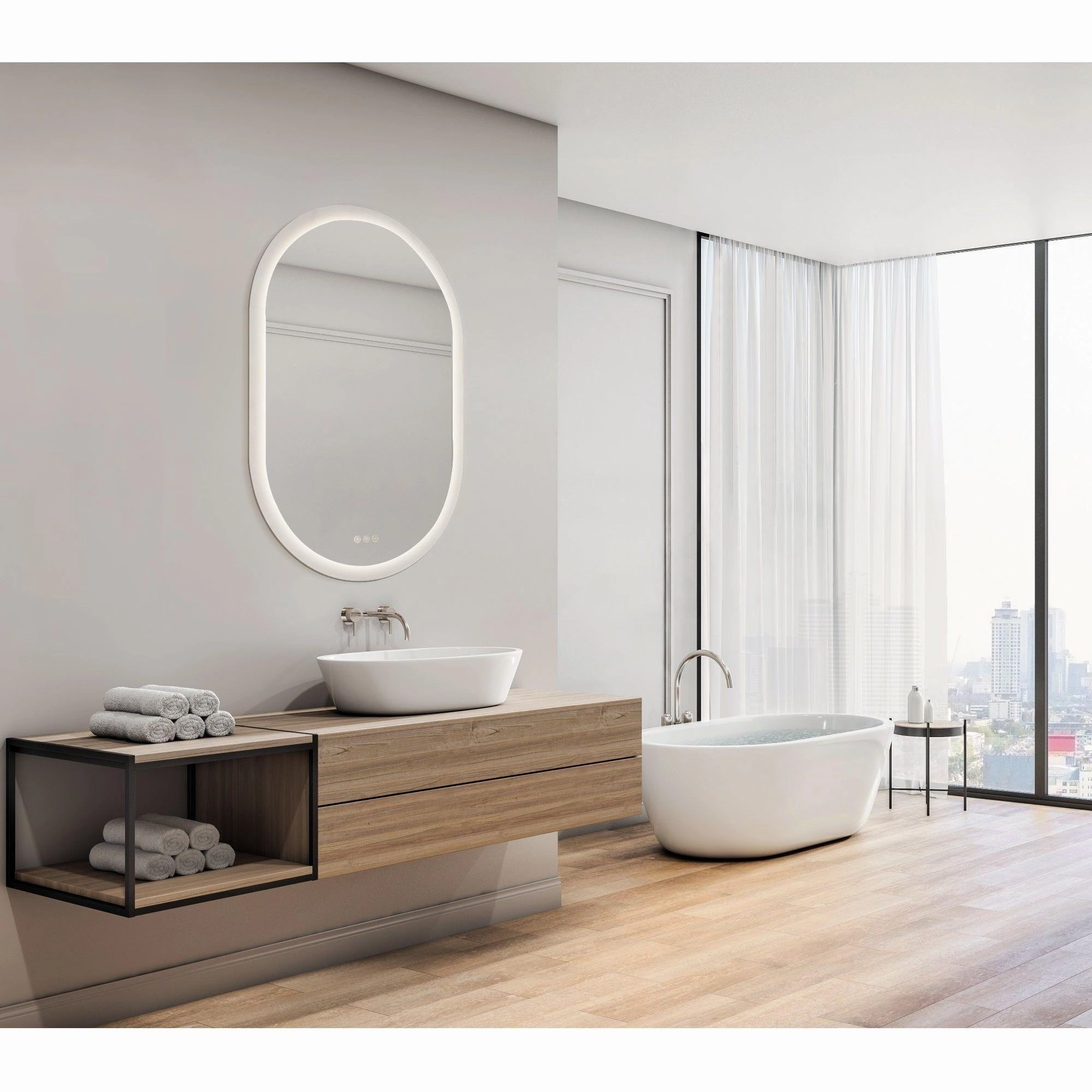 Eslo 24x36" LED Mirror