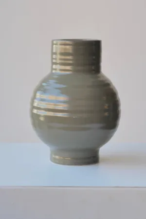 Essential Olive Ceramic Vase Small Vase,Flower Vase