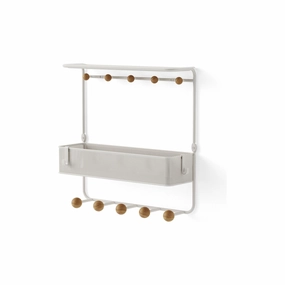 Estique Shelf with Hooks Bath Accessories,bathroom accessories set