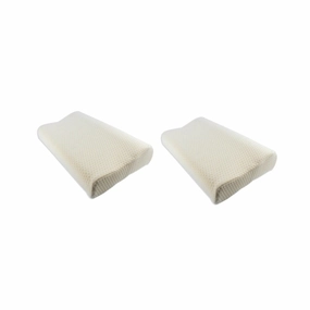 Euro Style Collection Ergonomic Premium Pillow with Memory Foam-Set of 2 pillows,bed pillow,sleeping cushion