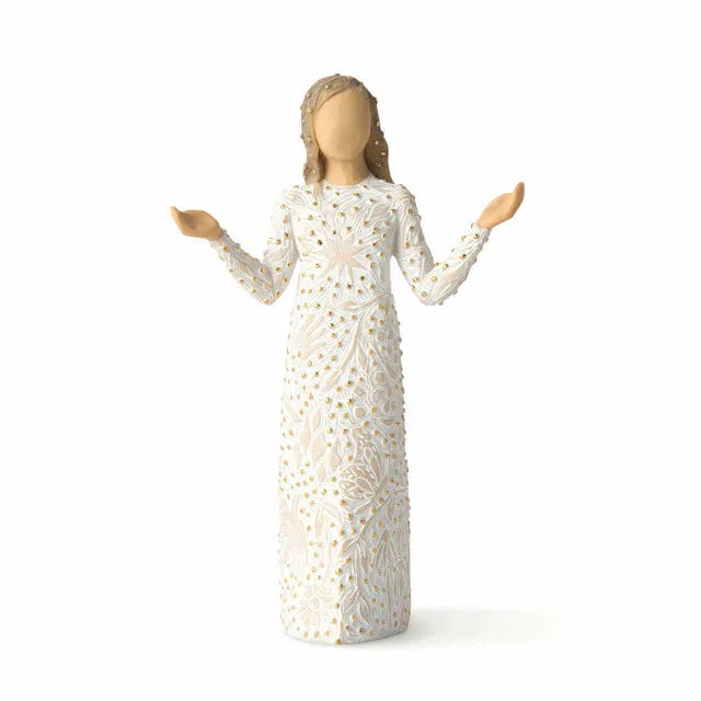 Everyday Blessings Willow Tree Figurine Decorative Mirror,Home Decor Mirror