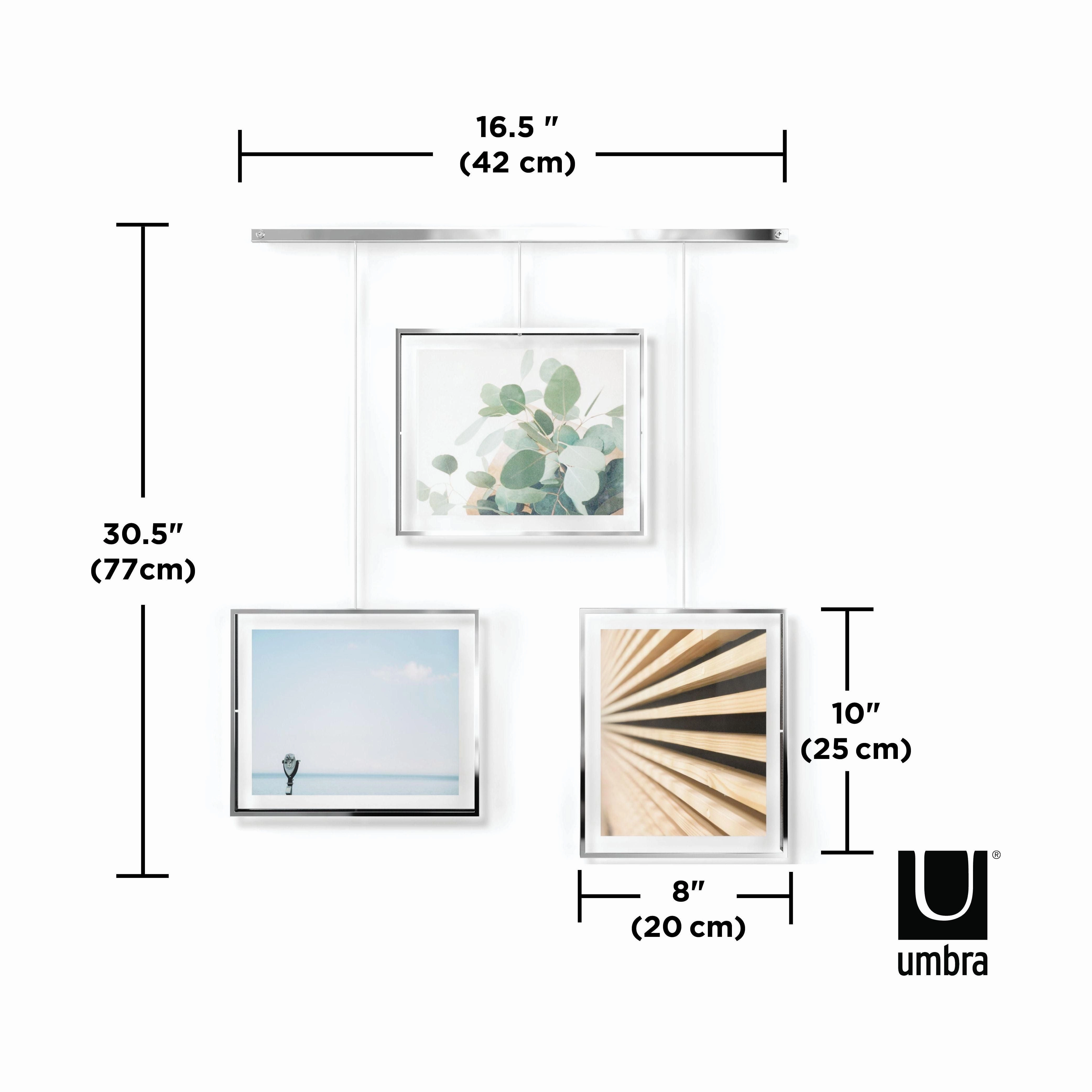 Exhibit 8x10 Picture Frames (Set of 3)