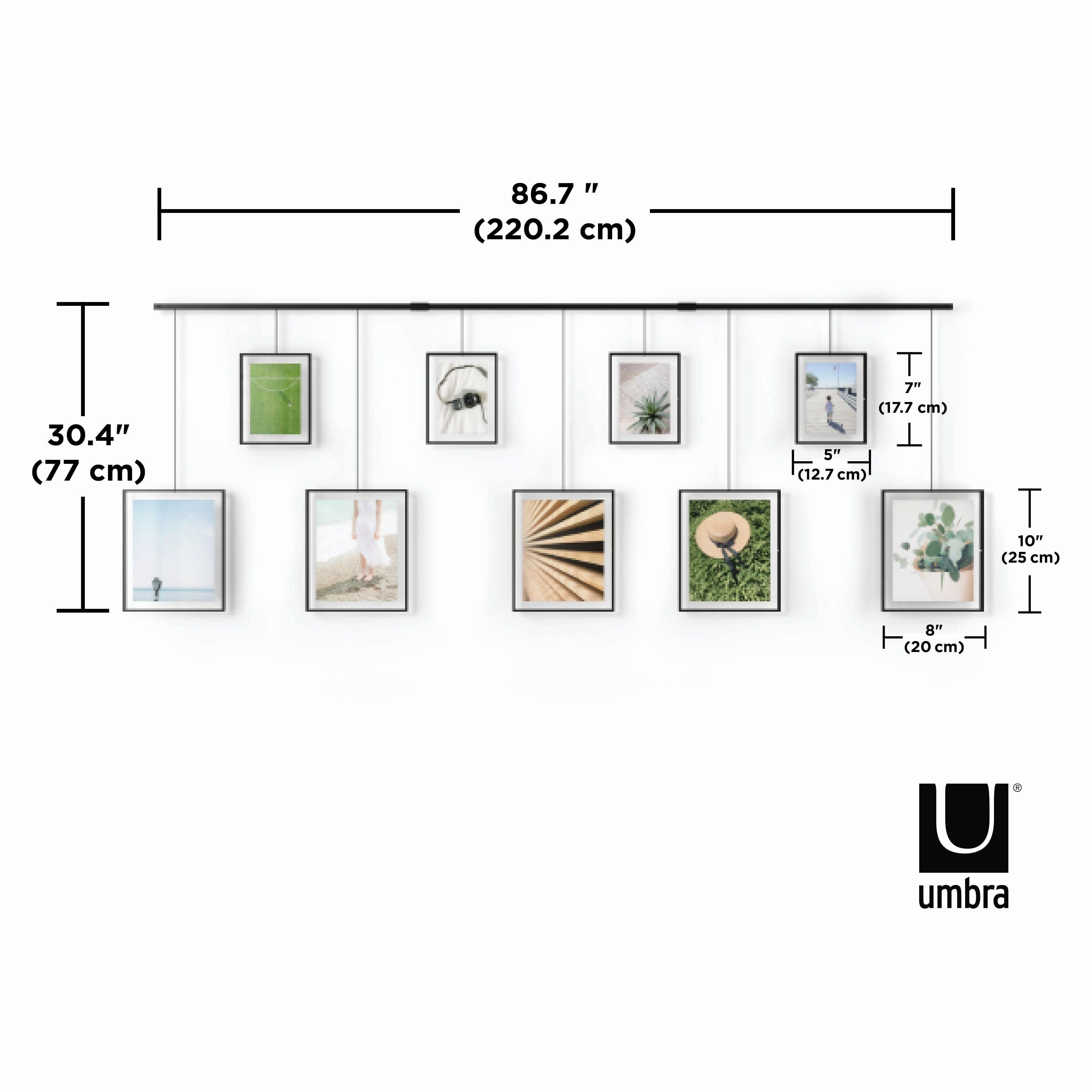 Exhibit Gallery Frames (Set of 9)