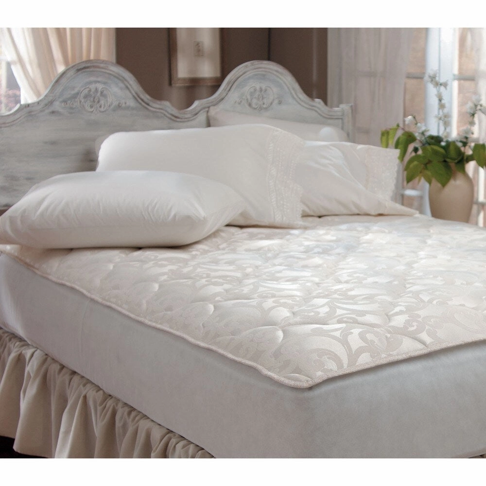Extra Comfort Foam Core Pillow Top Twin-size Mattress Pad mattress pads,mattress topper,bed protection