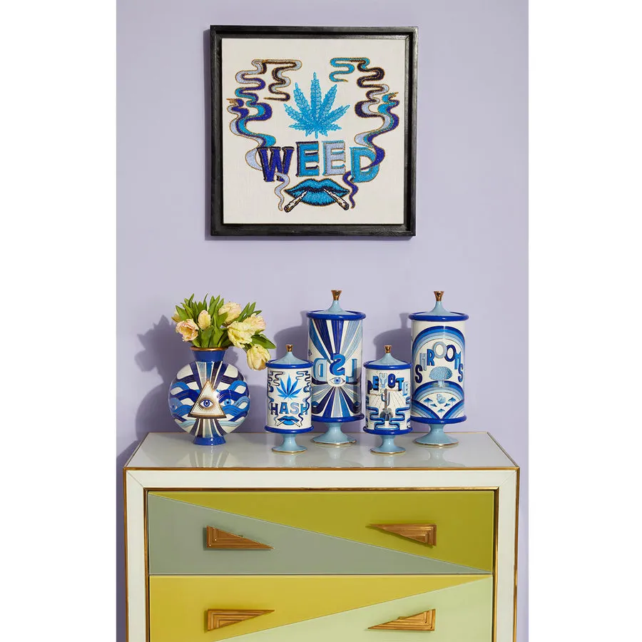 Eye Motif Porcelain Vase | Jonathan Adler Druggist