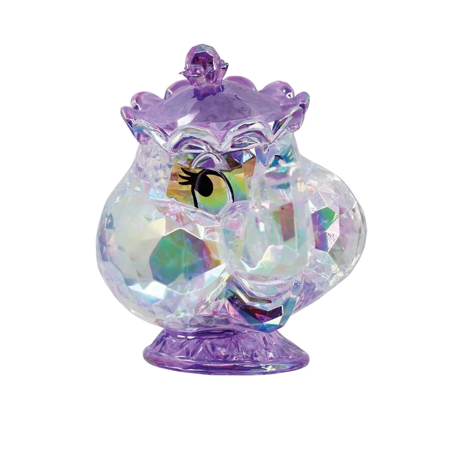 Facets Mrs. Potts Figurine Decorative Mirror,Home Decor Mirror