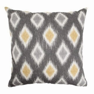 Faela Geometric Euro Sham Graphite pillowcases,cotton pillow covers,bed linen