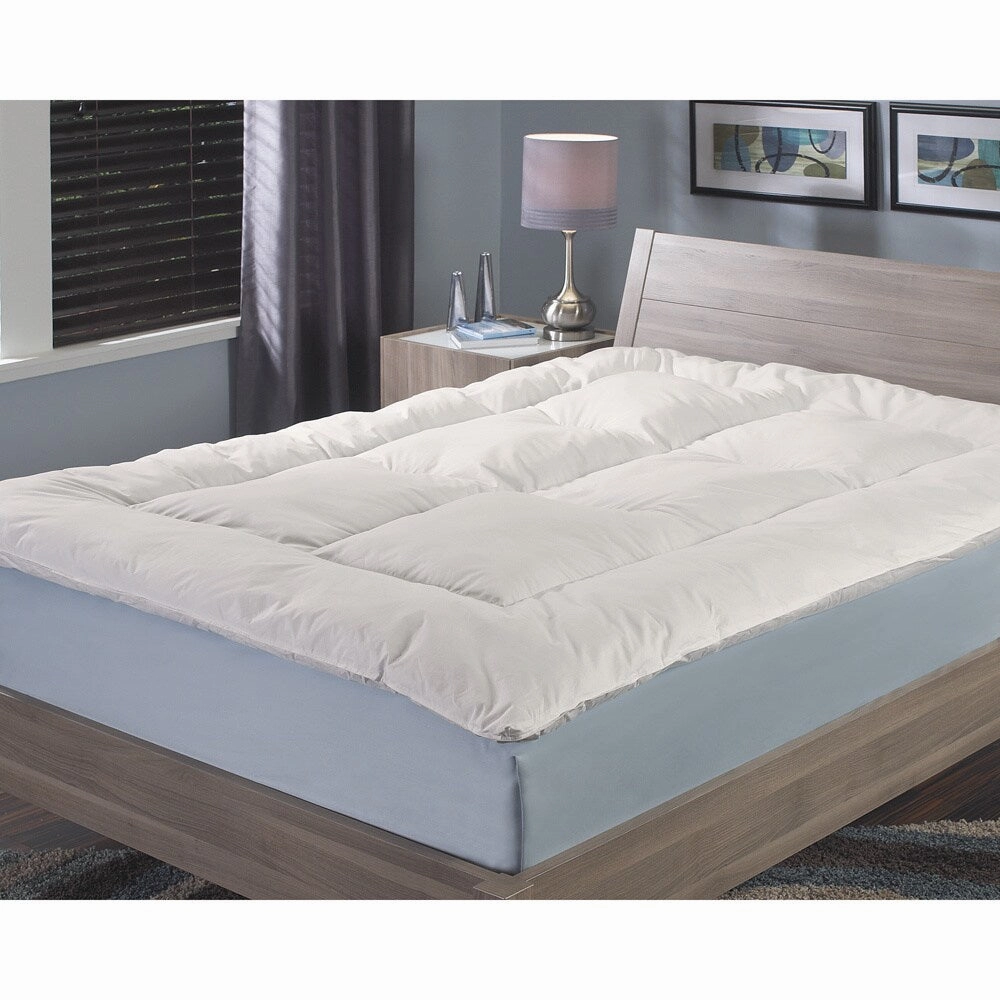Famous Maker 300 Thread Count Allergy/ Asthma Relief Fiberbed mattress pads,mattress topper,bed protection