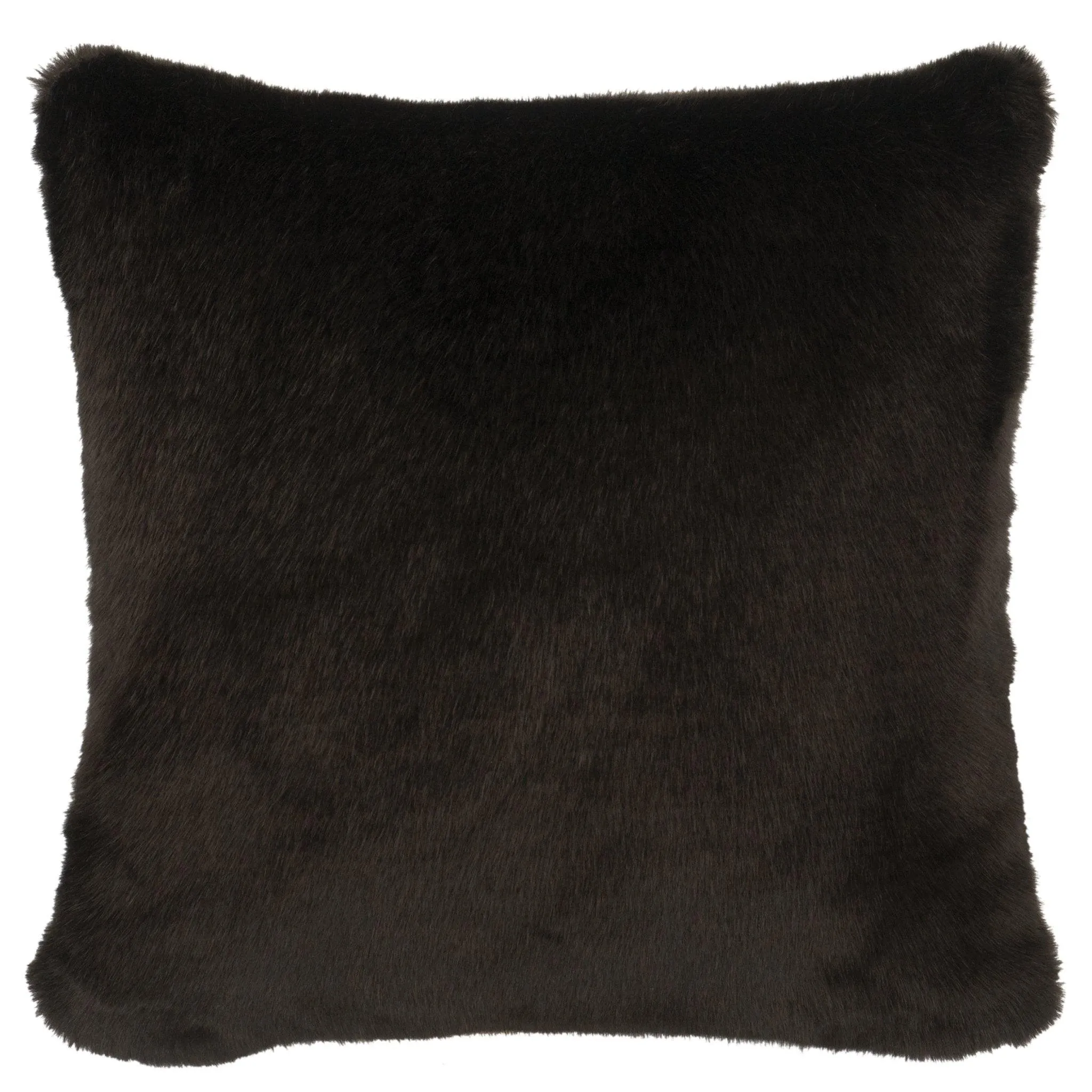 Faux Sable Fur Euro Sham exotic cowhide rug, leather rug
