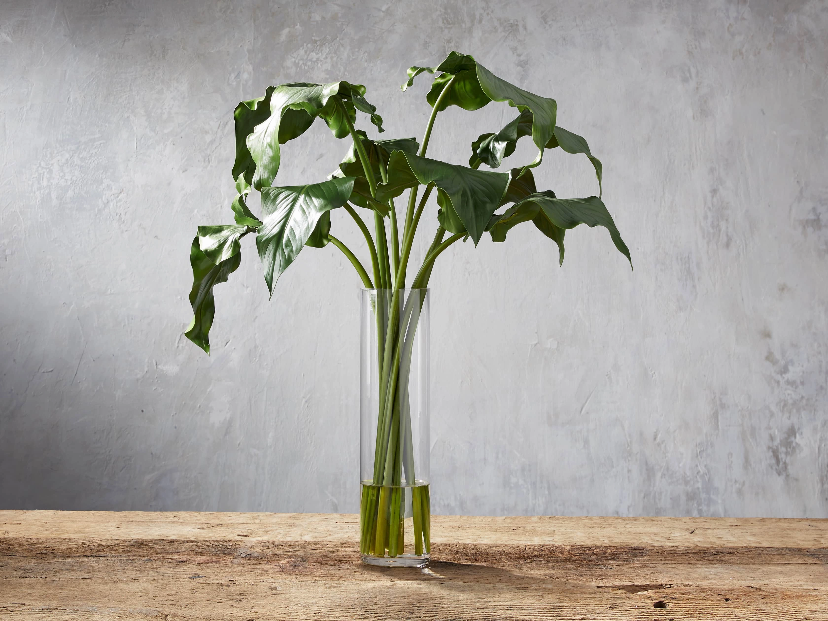 Faux Calla Leaf in Large Vase Home Decor & Accessories,decorative home accessories