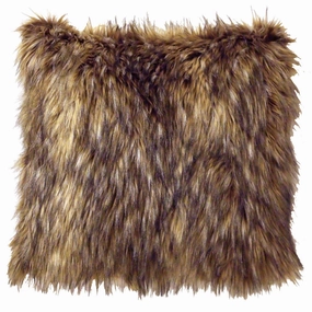 Faux Coyote Pelt Throw Pillow storage cart, utility cart
