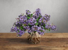 Faux Lilac in Cylinder Home Decor & Accessories,decorative home accessories