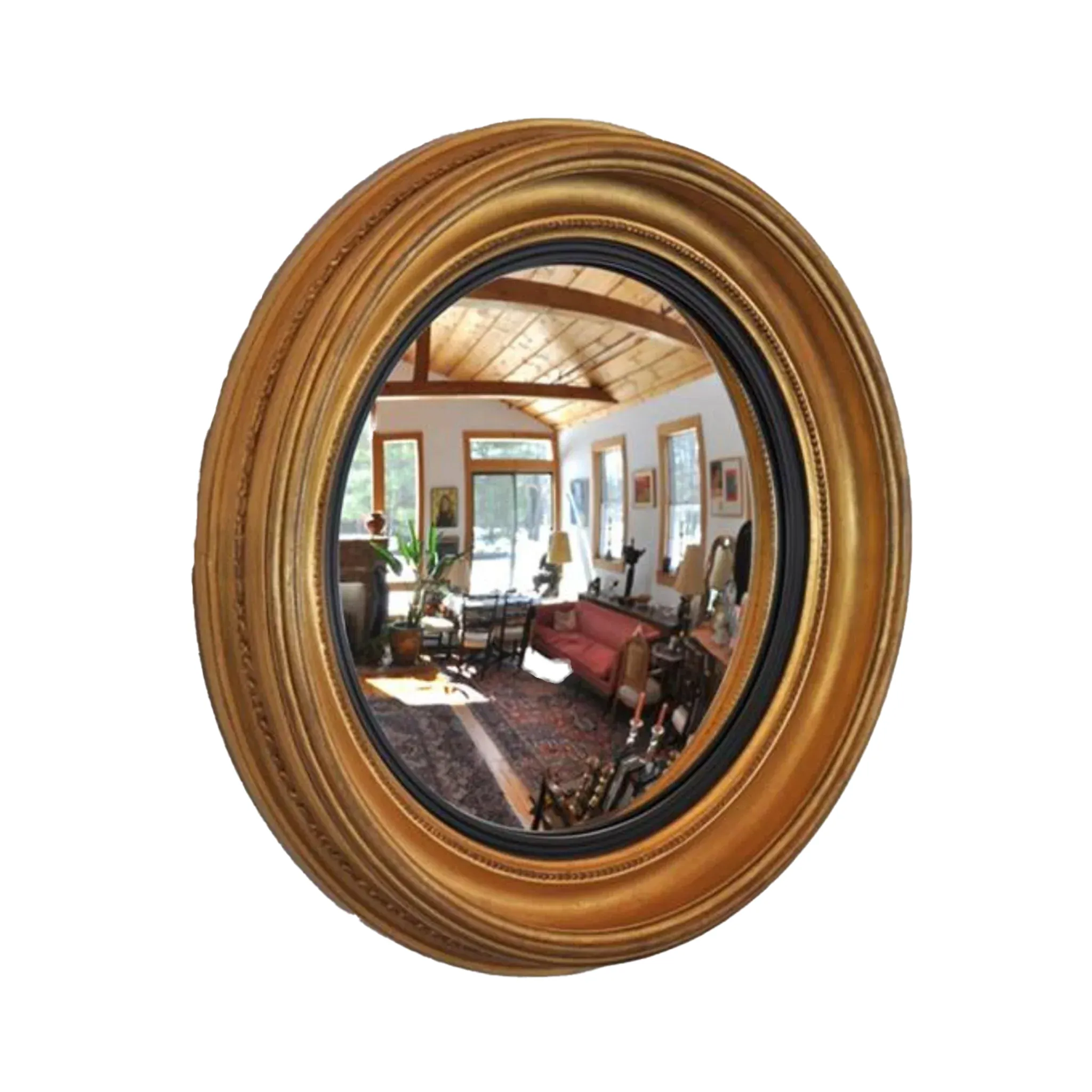 Federal Rondel Round Wall Mirror