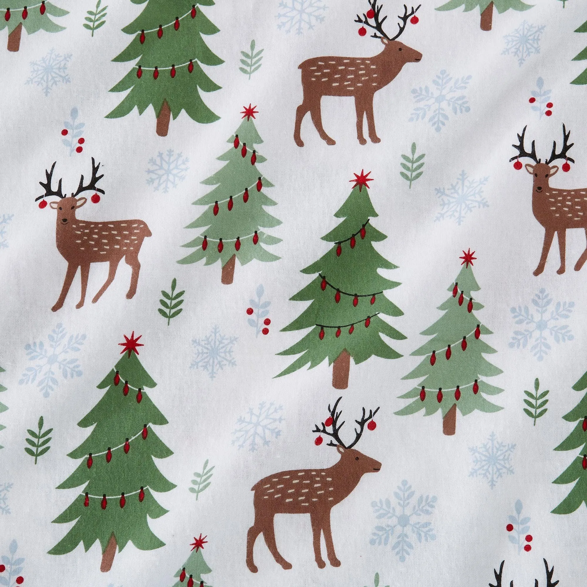 Festive Forest Cotton Sheet Set