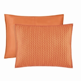 Five Queens Court Catori Quilted Standard-size Sham pillowcases,cotton pillow covers,bed linen