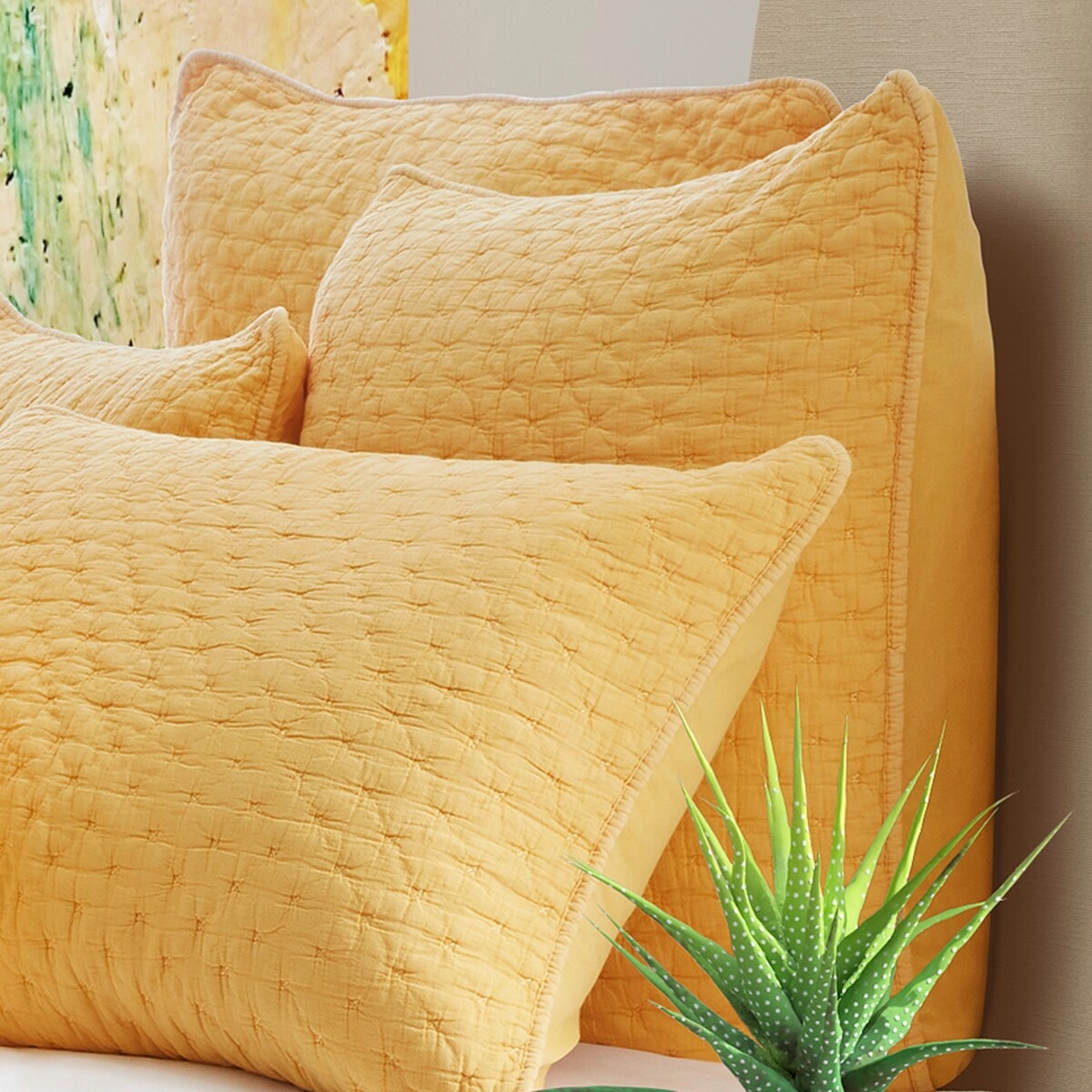 Five Queens Court Naomi Quilted Euro Sham