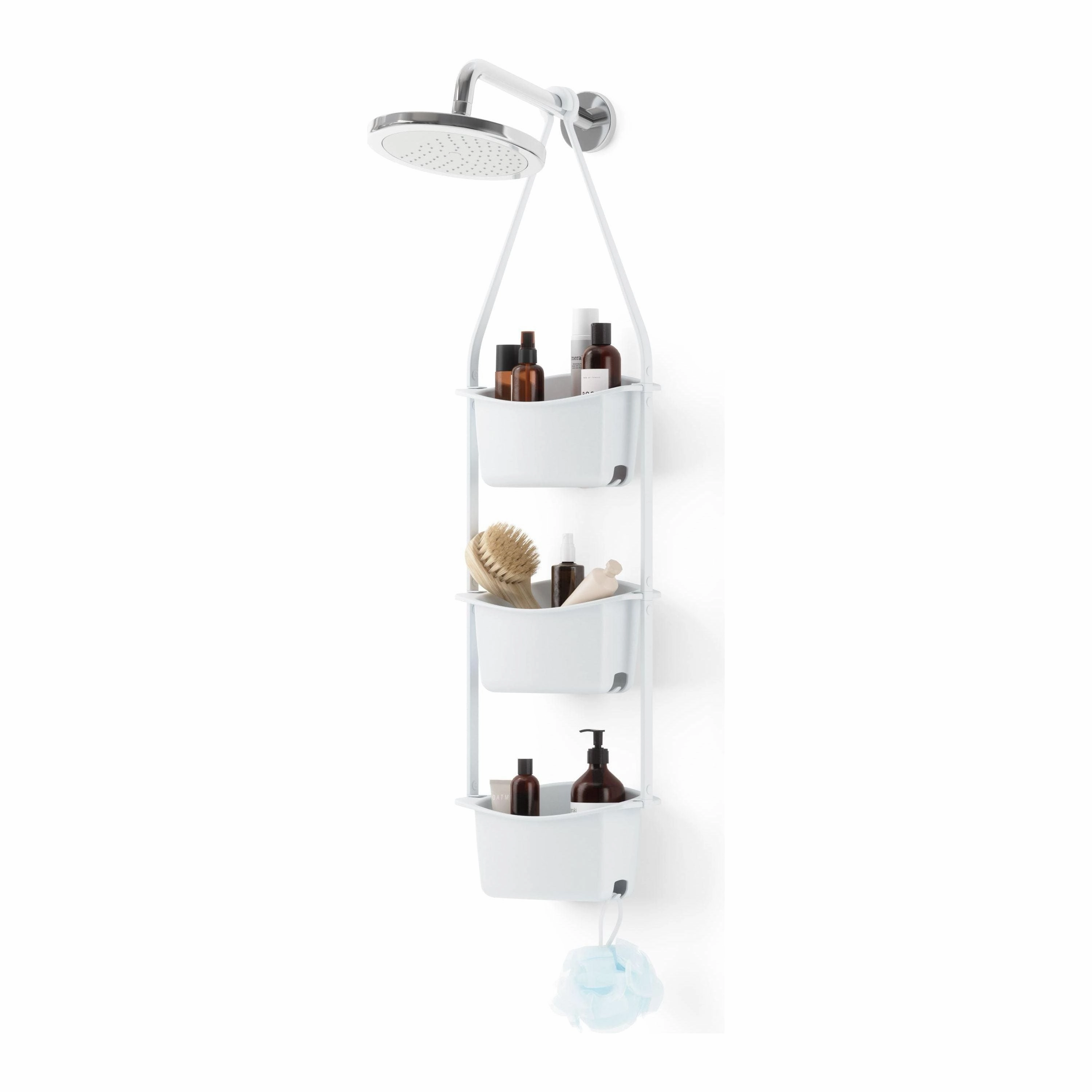 Flex Shower Bins (Set of 3) Bath Accessories,bathroom accessories set