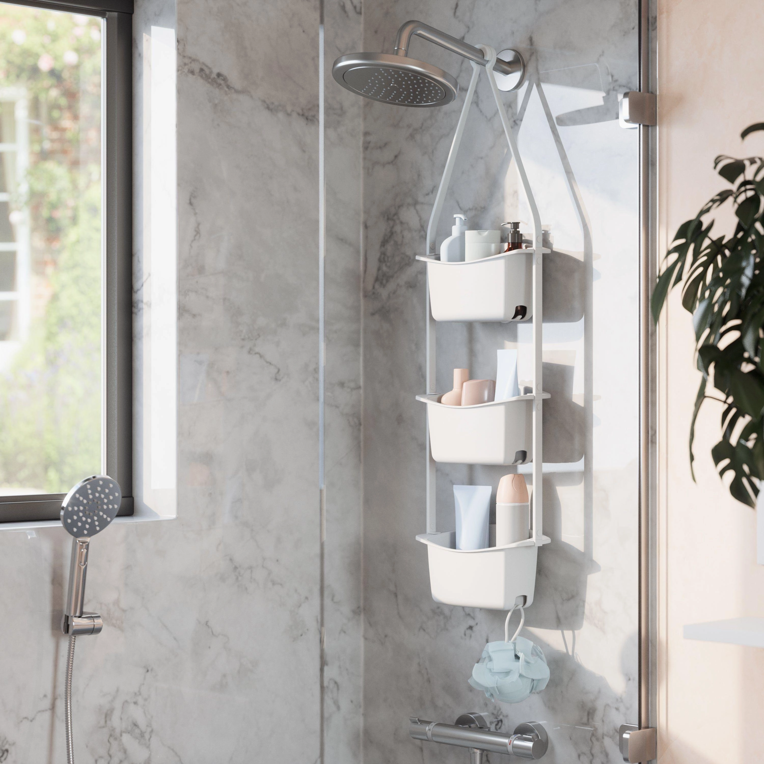 Flex Shower Bins (Set of 3)