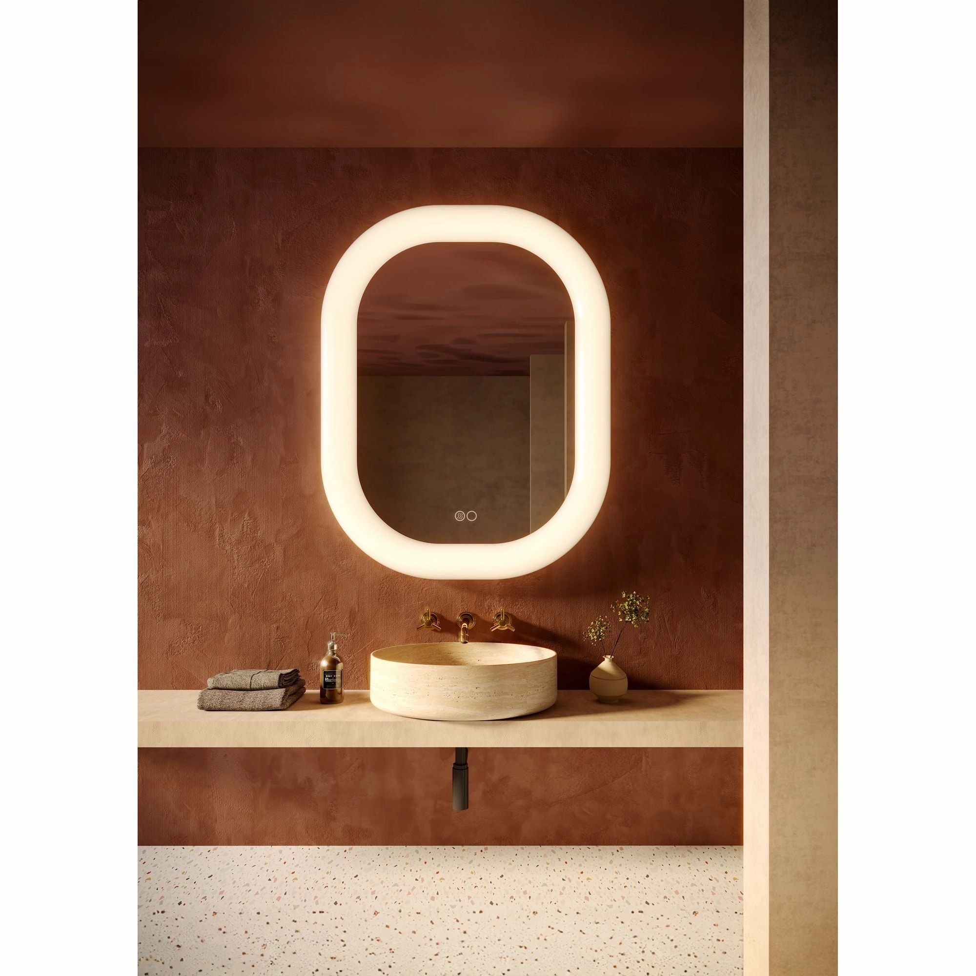 Float 37" LED Vanity Mirror