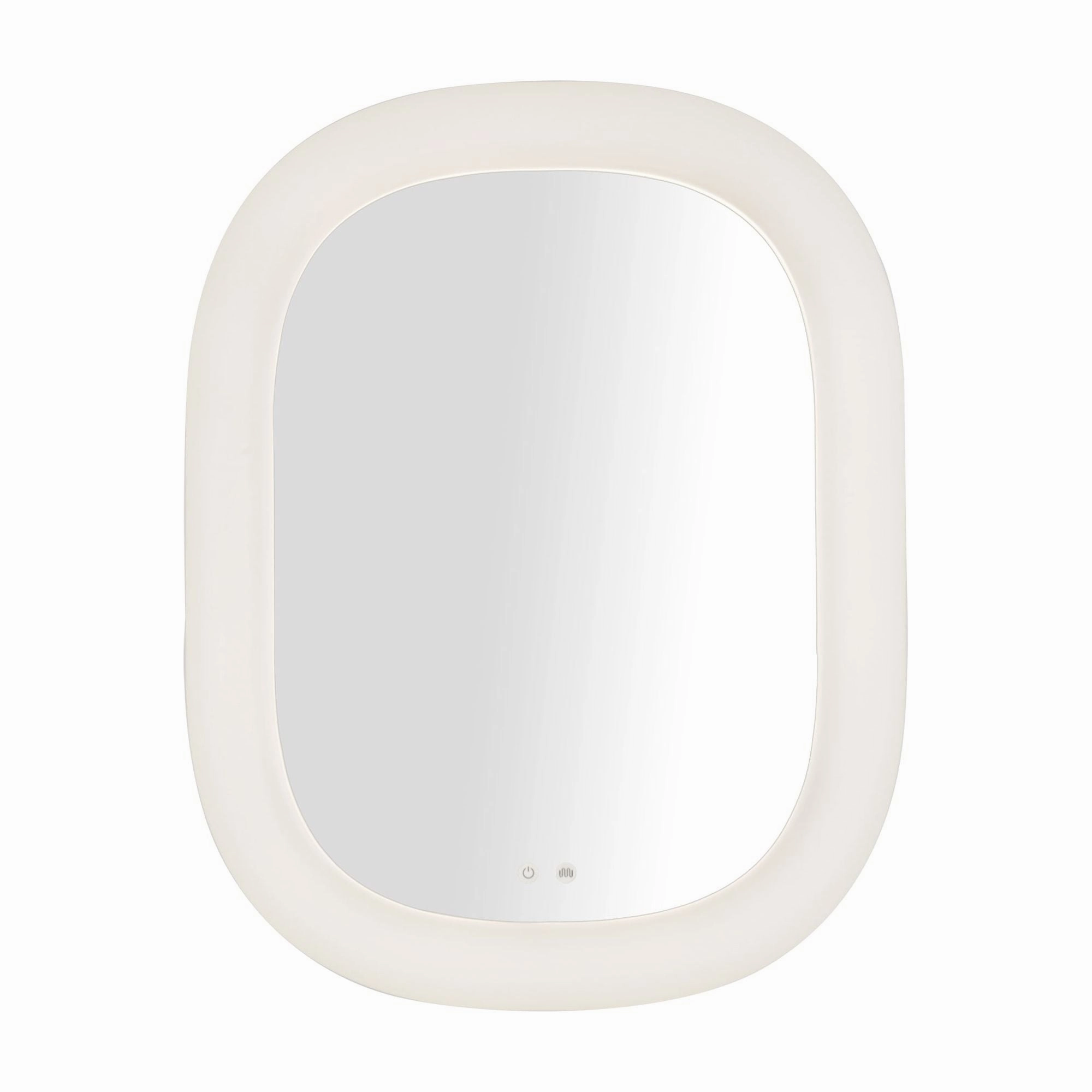 Float 37" LED Vanity Mirror Wall Decor,modern wall decor set