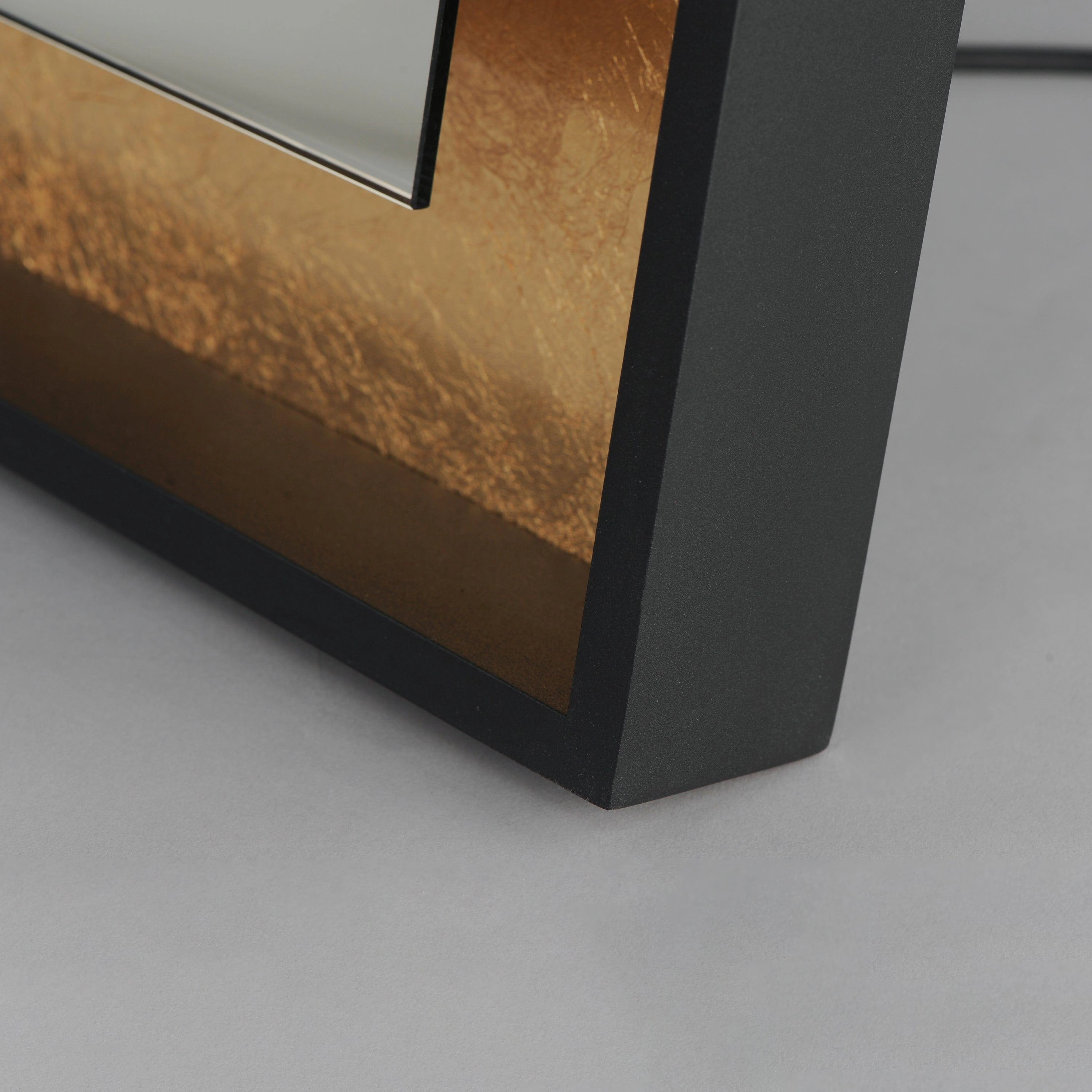 Floating 30" x 67" LED Standing Mirror