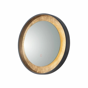 Floating Lighted Mirror Wall Decor,modern wall decor set