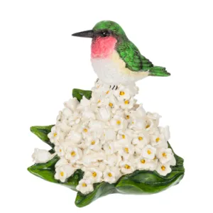 Flower of the Month May Lily of the Valley Figurine 5.25" Decorative Mirror,Home Decor Mirror