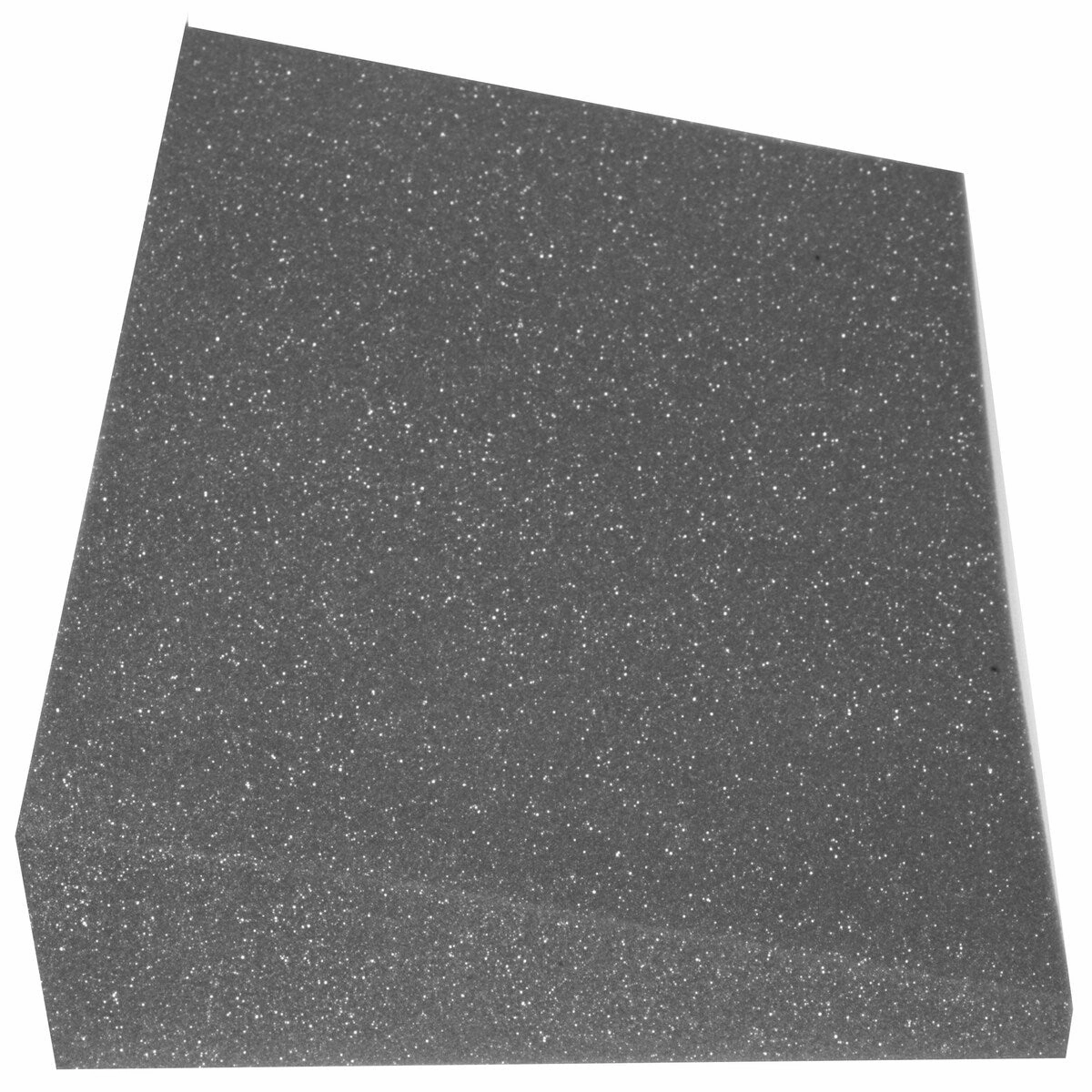 Foam Stress Relief Wedge 18" x 12" x 1"- 4" Rise - Sciatica Nerve Medical Cushion - Specialty Medical Pillow, Grey