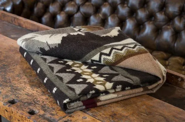 Forest Scenes Handwoven Blanket