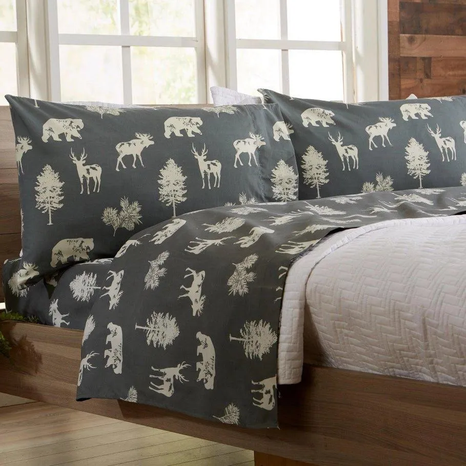 Forest Wildlife Microfiber Sheets DG