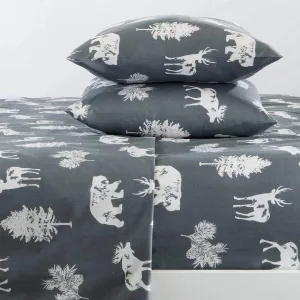 Forest Wildlife Microfiber Sheets DG shower bench, bathroom seat
