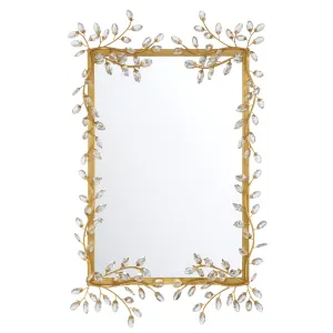 Forget-Me-Not Gold Rectangular Mirror Cutting Board,Kitchen Board