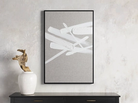 Format I Framed Linen Painting Wall Art,canvas wall art set