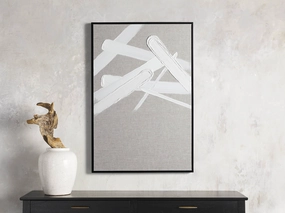 Format II Framed Linen Painting Wall Art,canvas wall art set