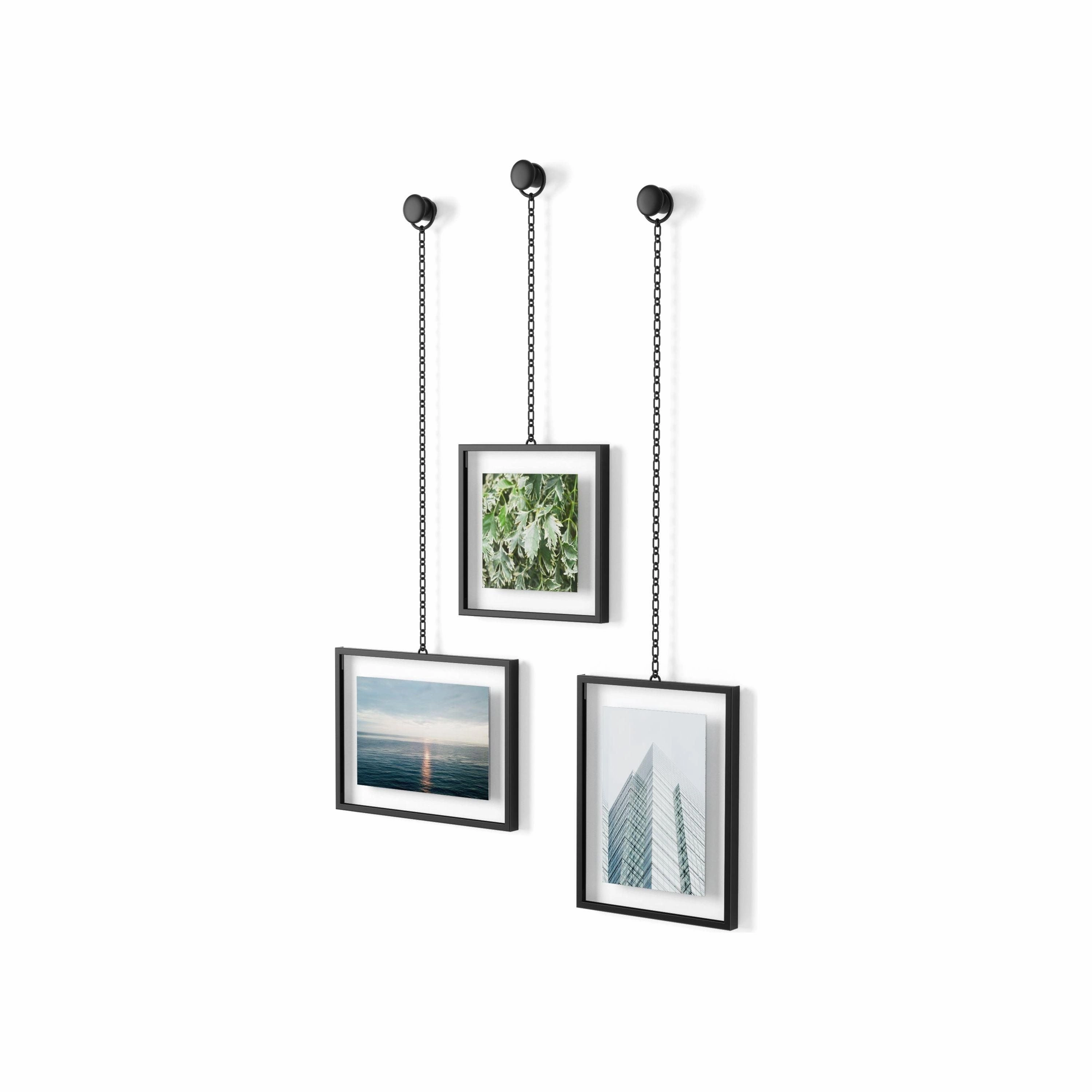 Fotochain Picture Frames (Set of 3) Photo Displays,photo frame collage wall