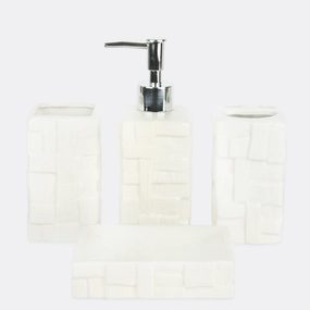 Fragment Bath Set Shower Curtain,Waterproof Curtain