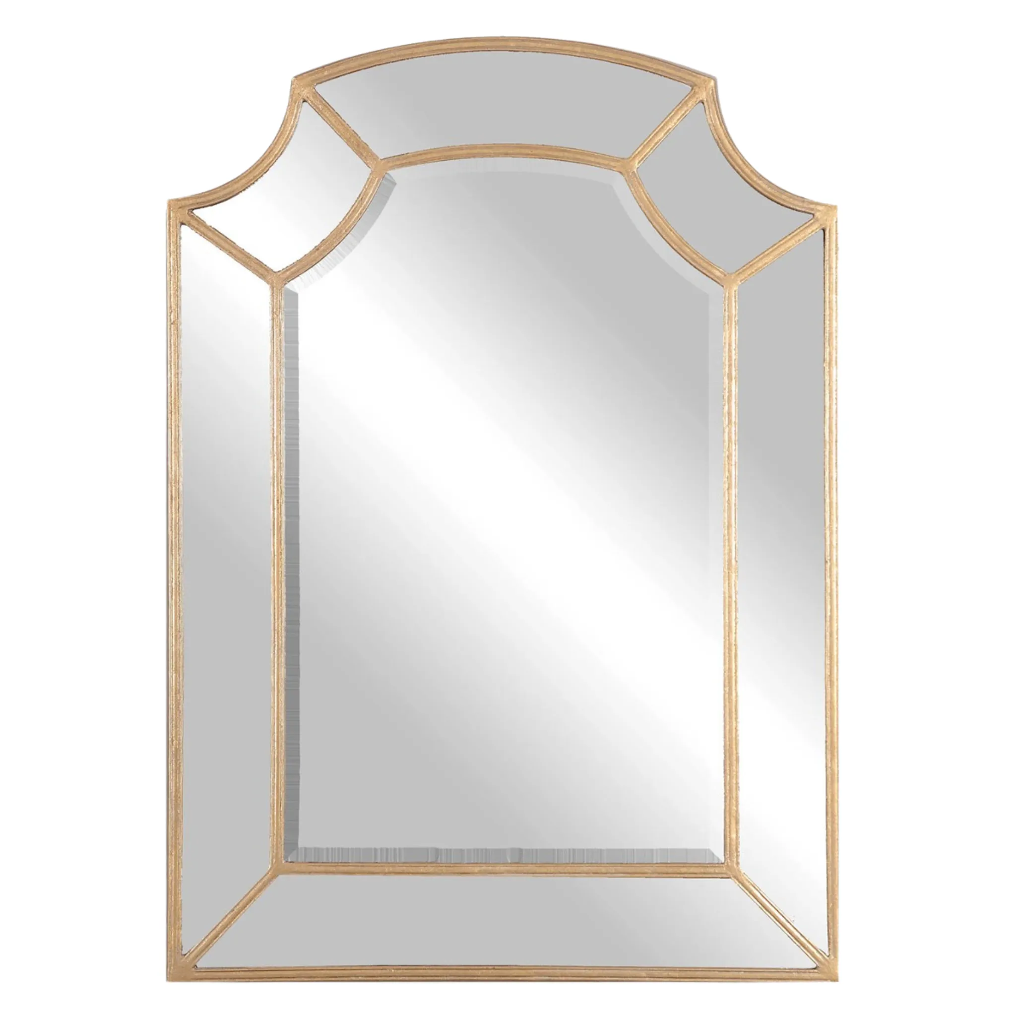 Francoli Arch Mirror in Antique Gold Leaf Cutting Board,Kitchen Board