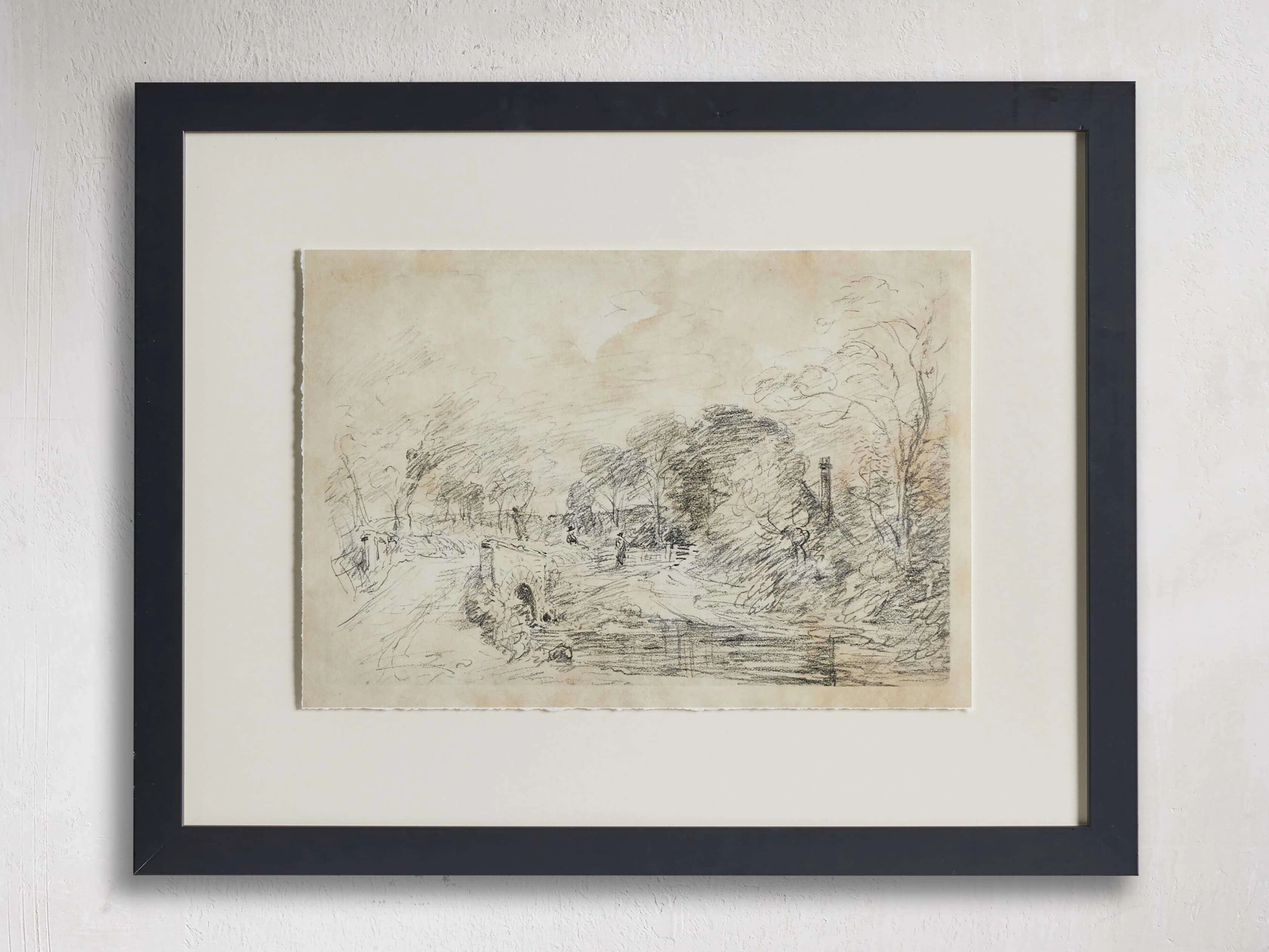 French Countryside I Framed Print Wall Art,canvas wall art set