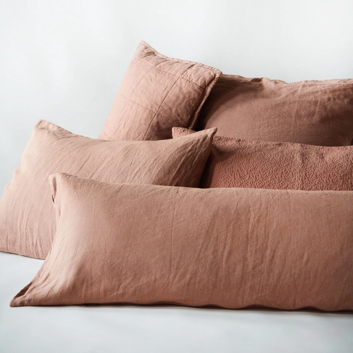 French Linen Quilted Sham Set by BOKSER HOME